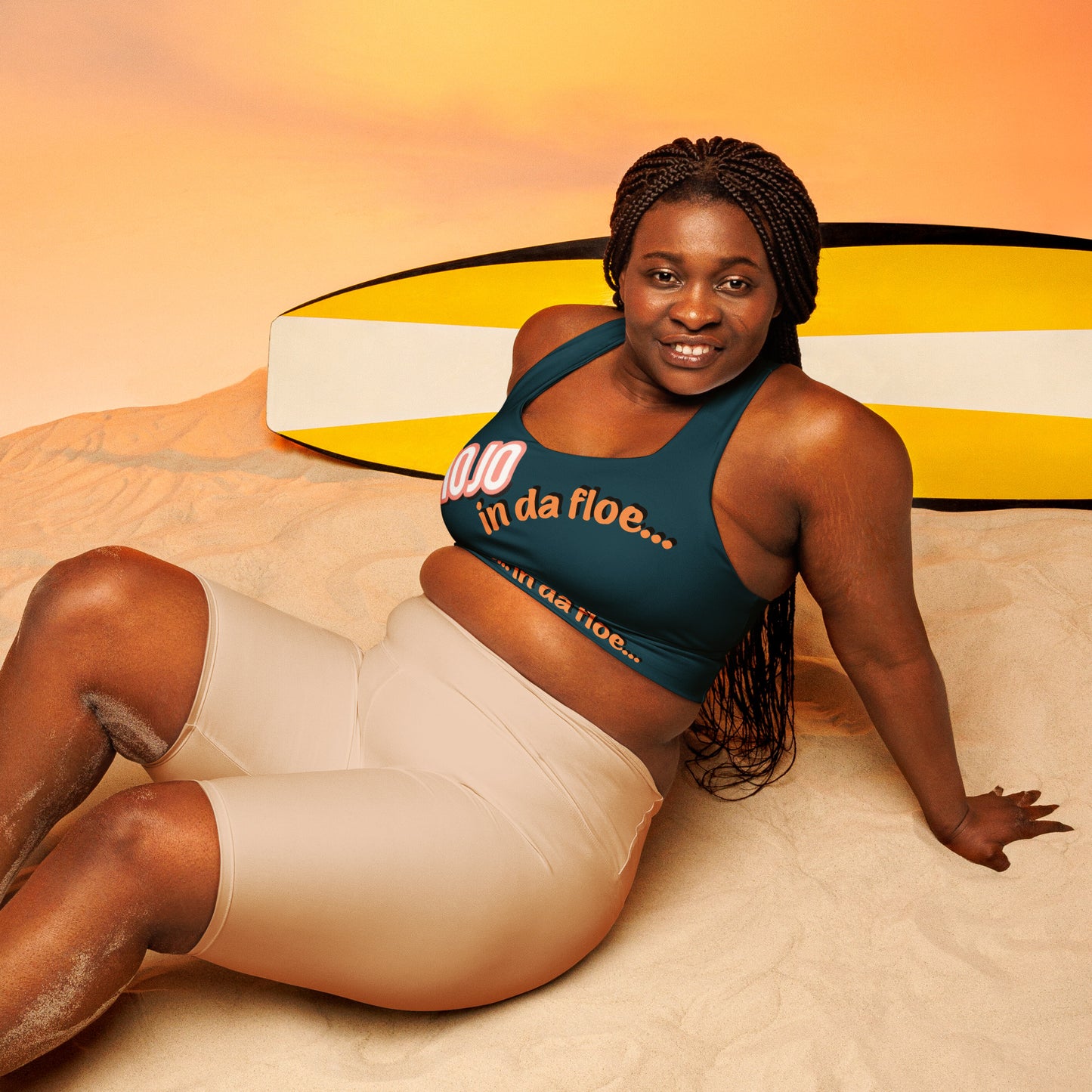 MOJO Sports Bra - Blue Whale