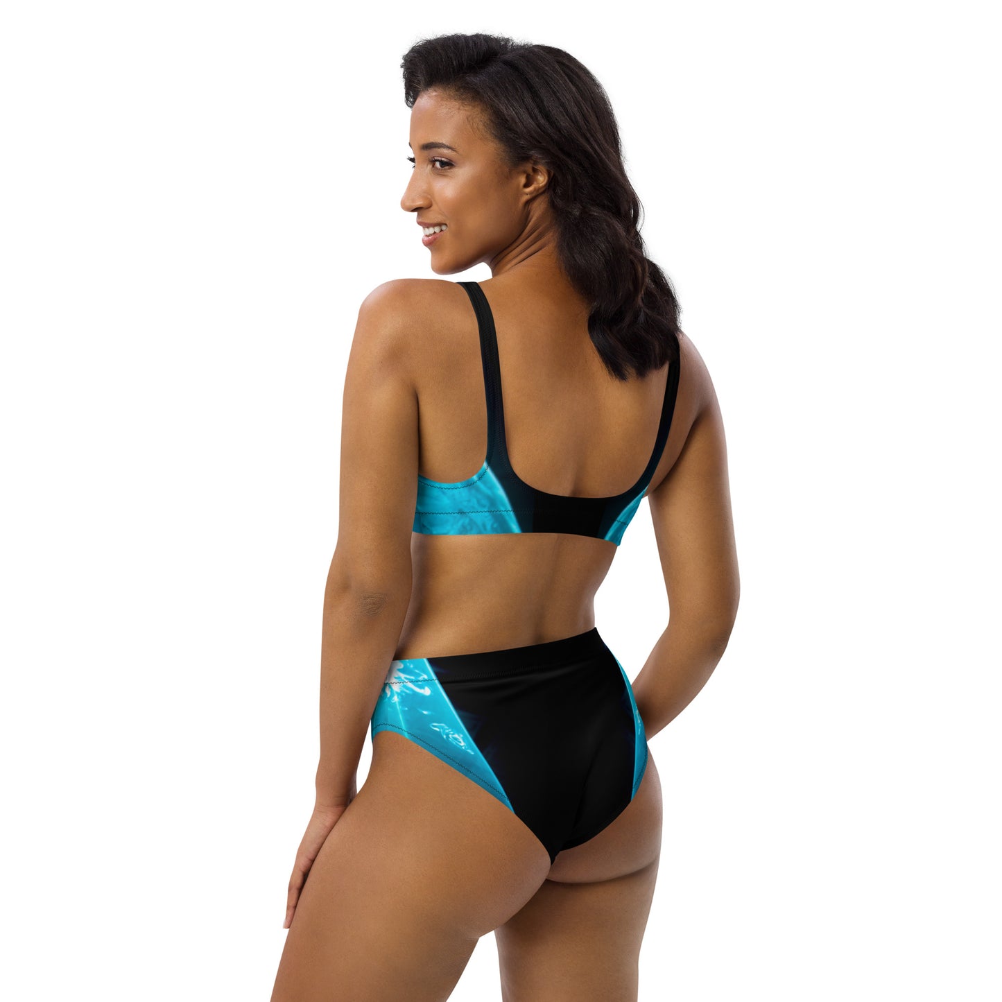 Aqua V SpotlYght High-Waisted Bikini