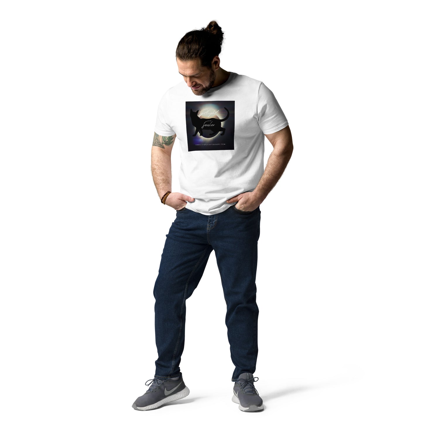 Cat Call Unisex Organic Cotton T-Shirt - Success Around the Corner