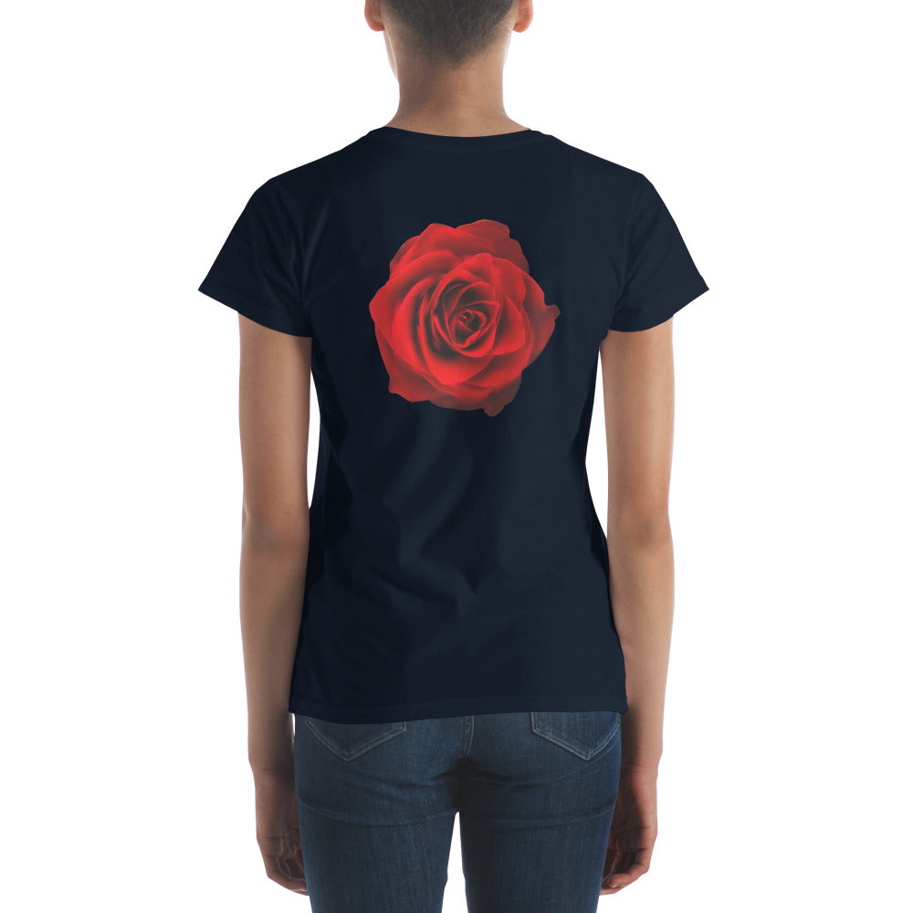 Vibrant Rose Fashion Fit T-Shirt