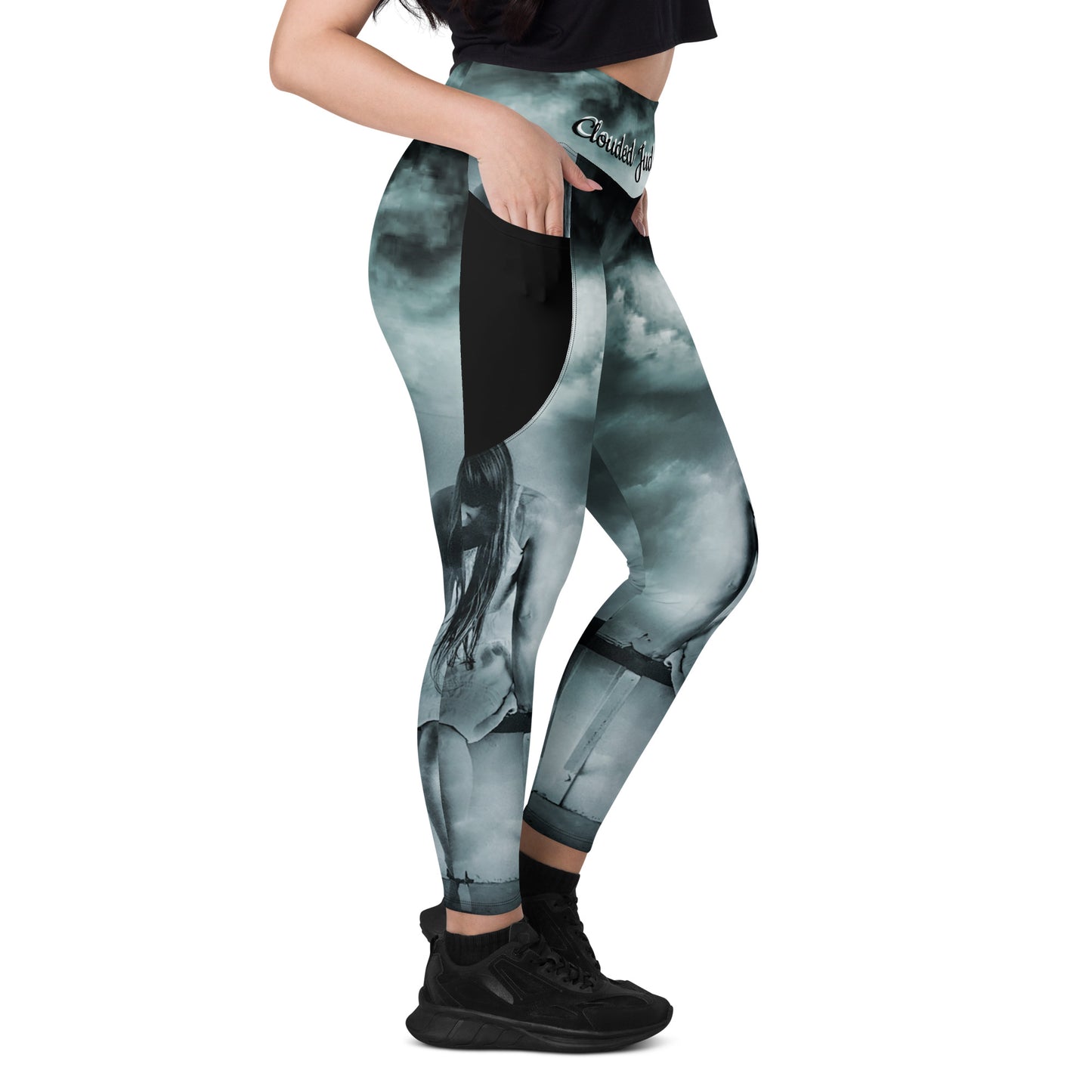 Clouded Judgment Leggings with Pockets