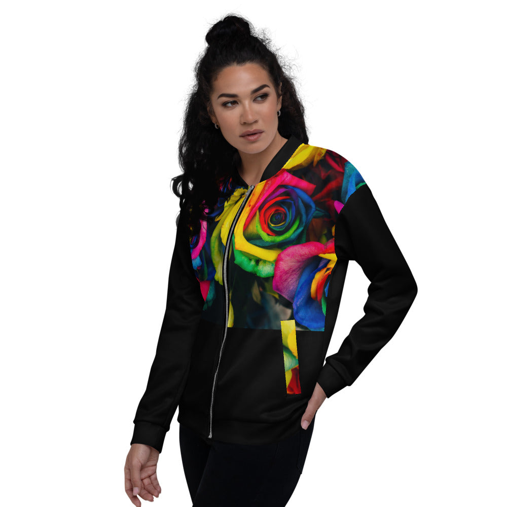 Moonlight & Roses Unisex Bomber Jacket