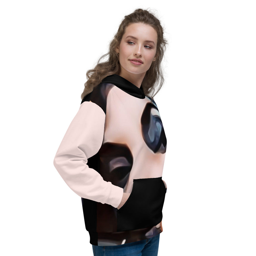 The Artist Unisex Hoodie - BLK Rose - E5