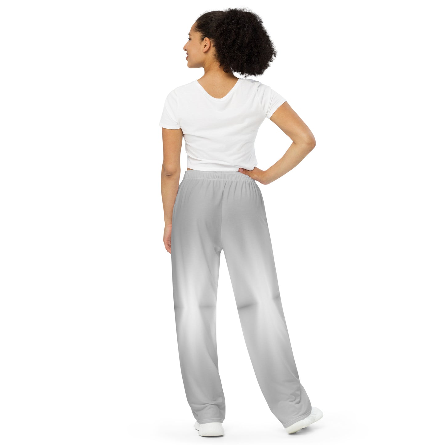 LBS Silver Spotlight Unisex Wide-Leg Pants