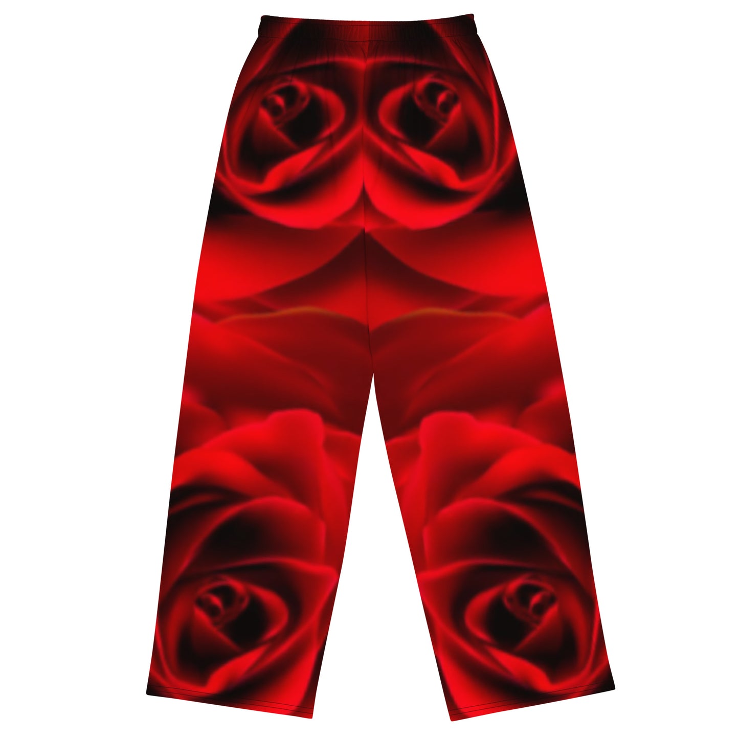 Vibrant Rose Wide-Leg Pants - Plus Size