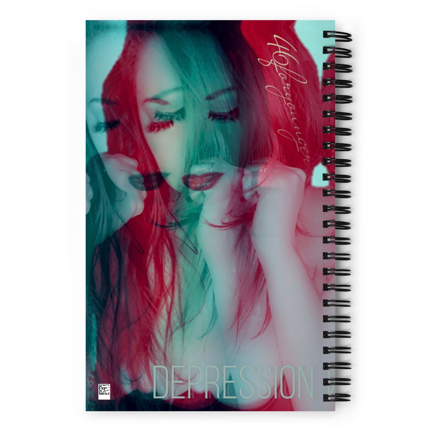 Depression Spiral Notebook - D8