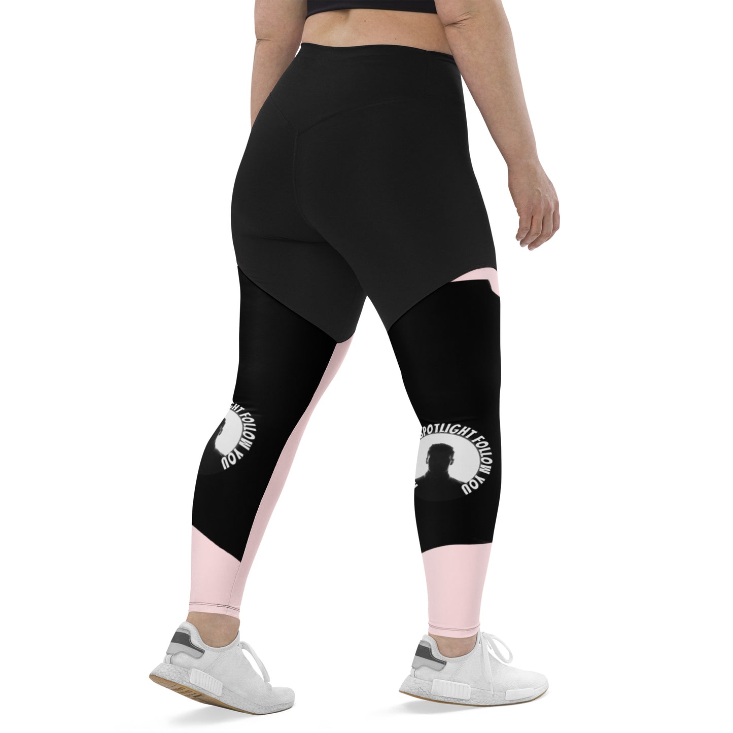 LBS Sports Leggings Plus Size - Pink