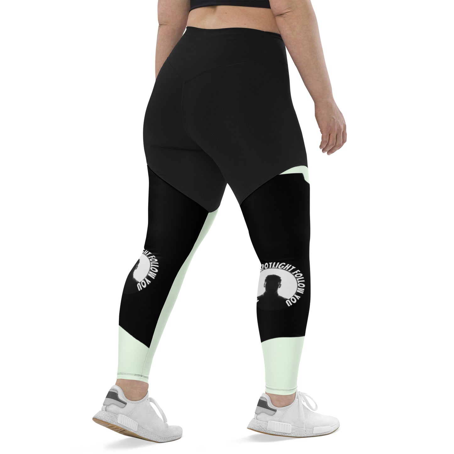 LBS Sports Leggings Plus Size - Honey Dew
