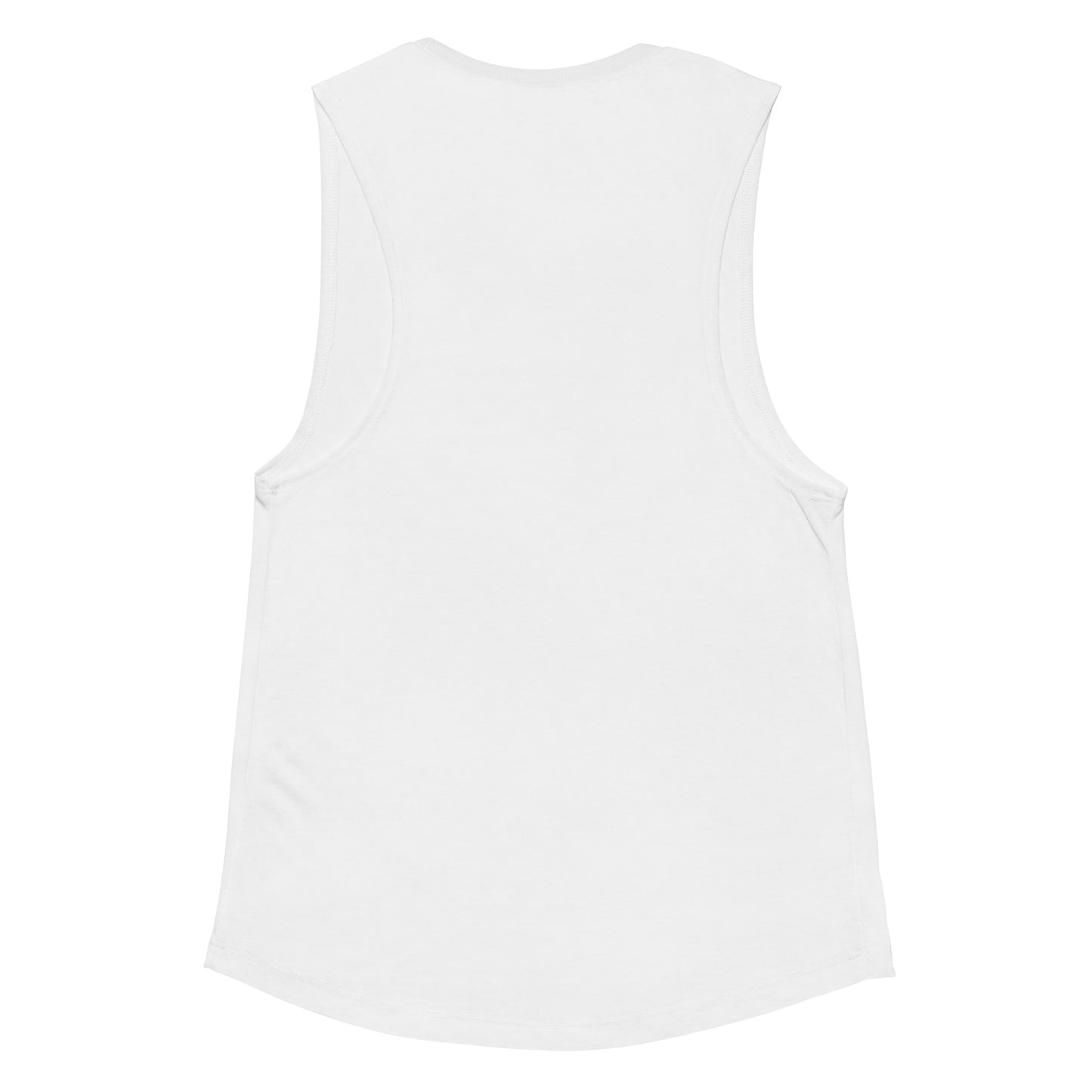 Be the Light Ladies’ Muscle Tank - Woman Smoke