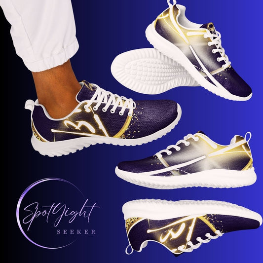 "Step into Your Artistic Revolution with Rebel Artist Sneakers - Unleash Your Creative Spirit with Bold and Unique Men's Footwear!" - SpotlYght Seeker - Deep Purple