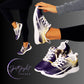 "Step into Your Artistic Revolution with Rebel Artist Sneakers - Unleash Your Creative Spirit with Bold and Unique Women's Footwear!" - SpotlYght Seeker - Deep Purple