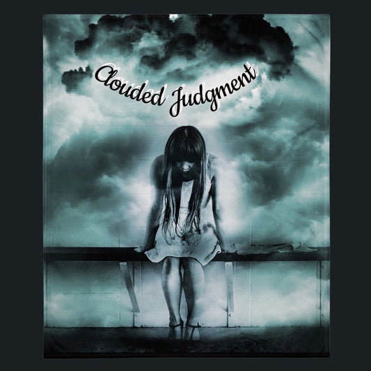 Clouded Judgment Throw Blanket