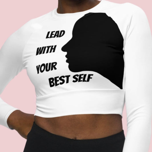 Dynamic Matching Long-Sleeve Crop – Maintain sexy in a bulk fest season with SpotlYght Seeker's design-matched crop top