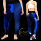 LBS Motivation Women's Yoga Leggings for the Artist who seeks the spotlight - plus sizes available