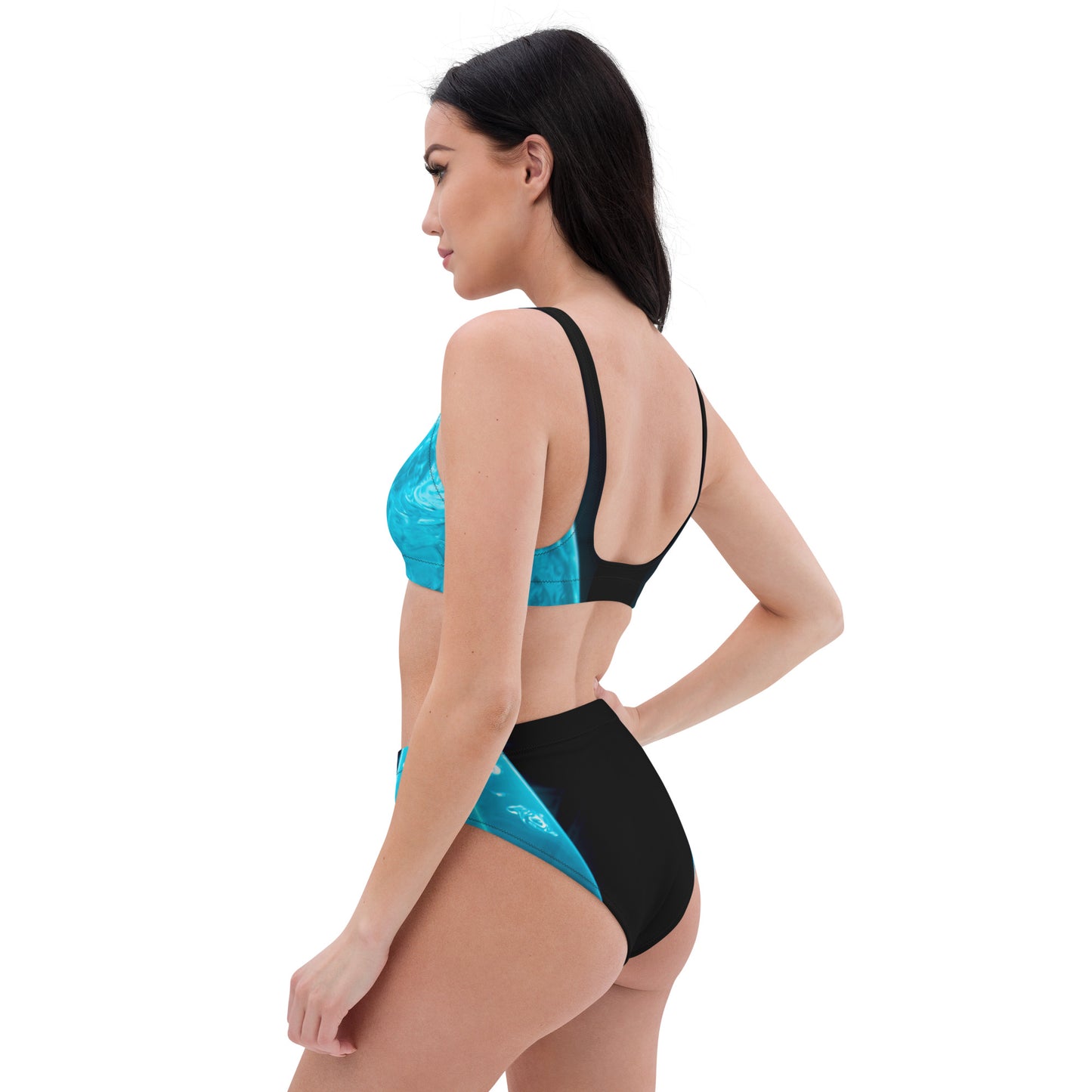 Aqua V SpotlYght High-Waisted Bikini