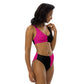 LBS Motivate Merch High-Waisted Bikini - Set Goals, Own the Spotlight - Your key to success and spotlight-worthy confidence!