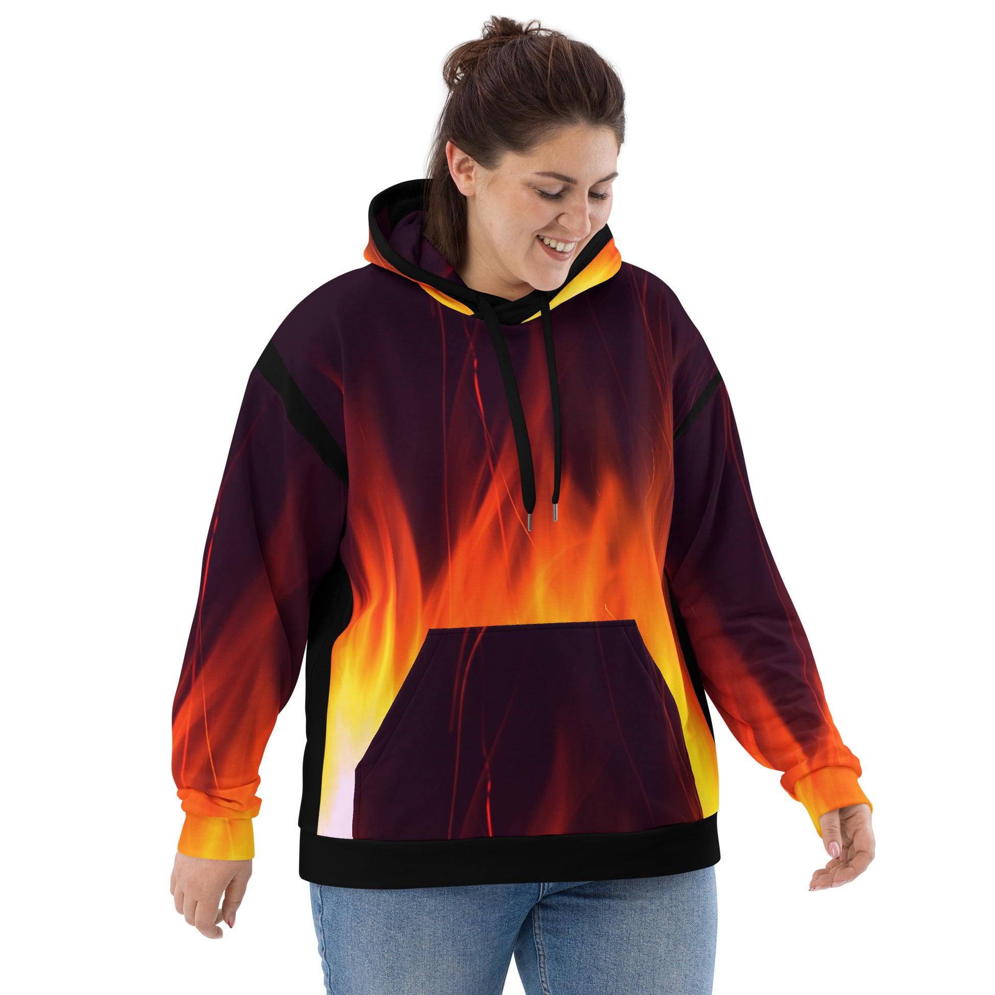 SpotlYght Seeker Artist on Fire Merch - A bold and empowering 46 Fan collection piece to ignite your journey and rise like a Phoenix. 🌟 Plus size