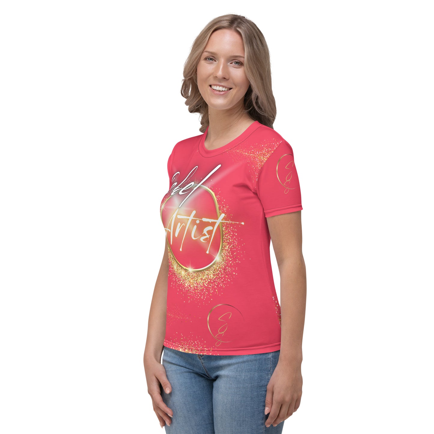 Rebel Artist Women's T-Shirt - Radical Red