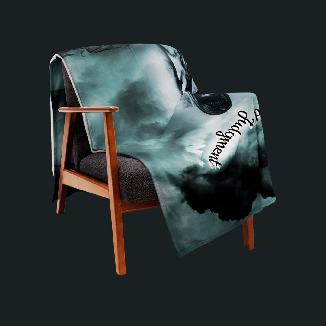 Clouded Judgment Throw Blanket