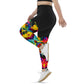 Emote Merch from SpotlYght Seeker - from the Bravo and Roses Collection the Moonlight & Roses Sports Leggings Plus Size for the Female  Artist because artists deserve praise.