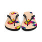 Bravo & Roses Bouquet Flip-Flops - Sandy Beach