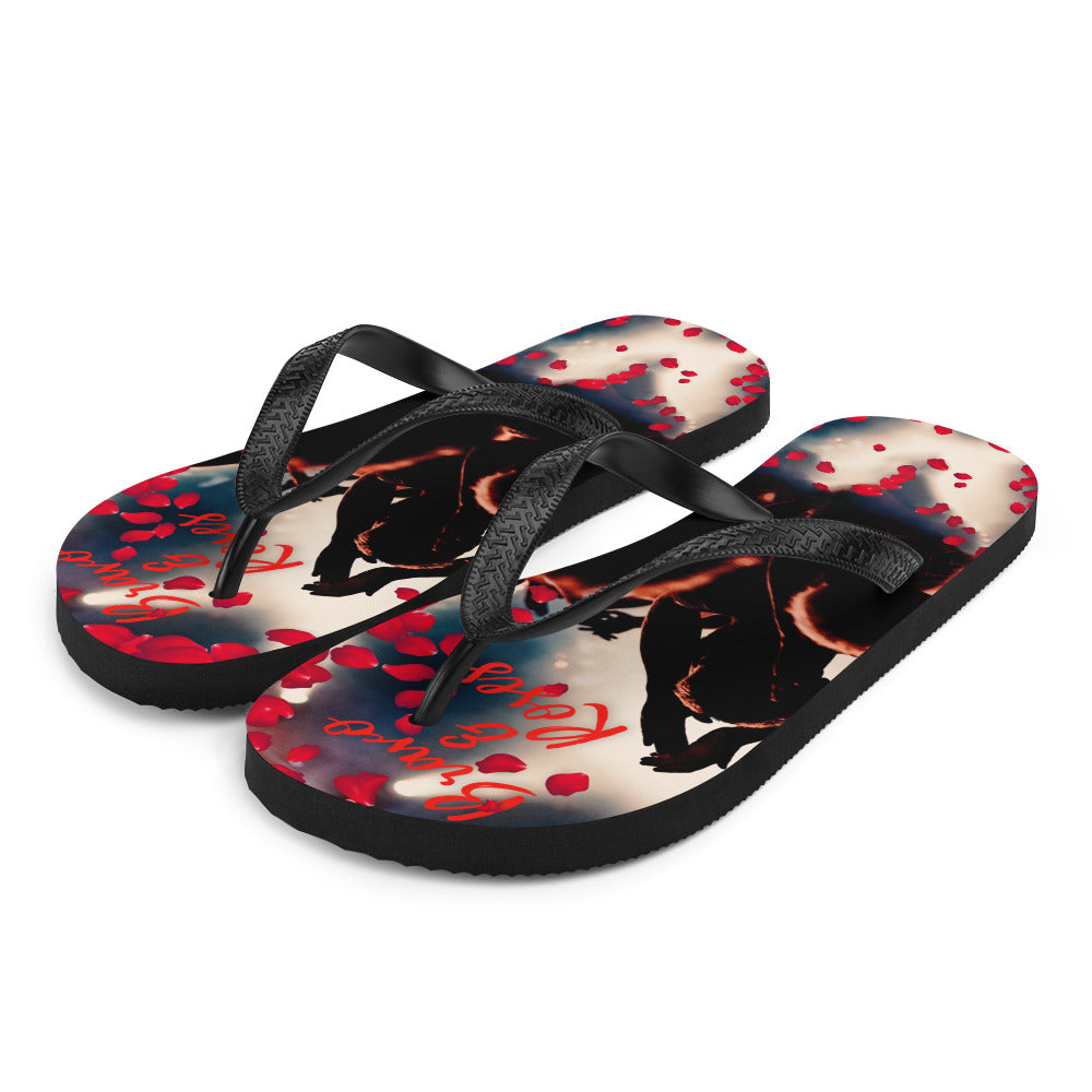 Bravo & Roses Flip-Flops