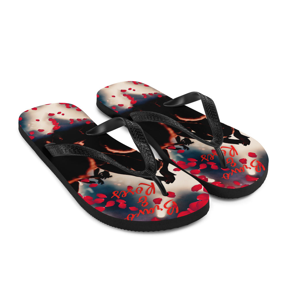 Bravo & Roses Flip-Flops