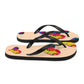 Bravo & Roses Bouquet Flip-Flops - Sandy Beach