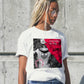 A bold and stylish Unisex Artist Vulnerable Warrior T-Shirt in Classic design, specifically crafted for Black Female Artists (BFA). The shirt features empowering graphics, celebrating authenticity on stage and fierce warrior strength off stage. Perfect for making a statement in the world of art and beyond.