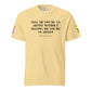 Tell 'Em/Fan Heavyweight Unisex T-Shirt w/Signature SpotlYght Tags - Yellow
