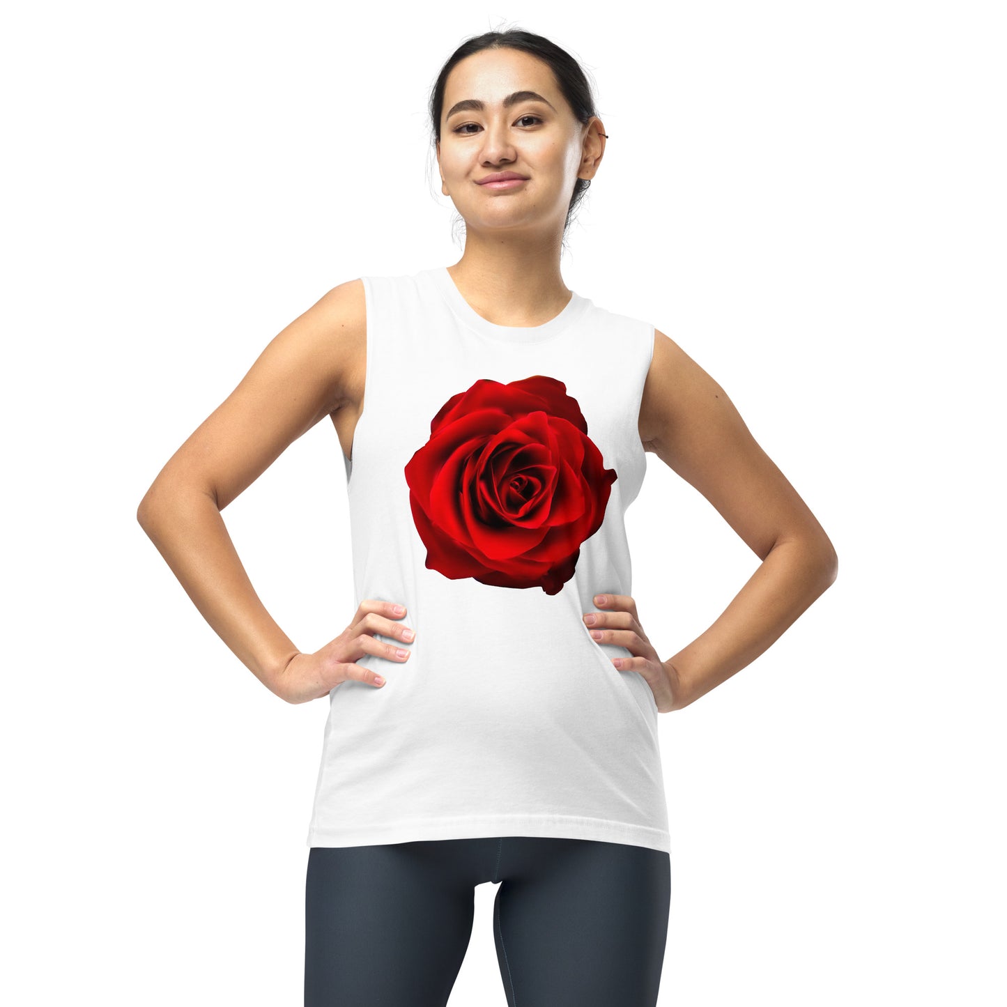 Vibrant Rose Muscle T-Shirt - A symbol of self-praise and empowerment, a perfect gift to yourself