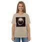 Cat Call Unisex Organic Cotton T-Shirt - Moonlit Spotlight