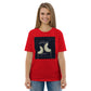 Cat Call Unisex Organic Cotton T-Shirt - Dos Gatos