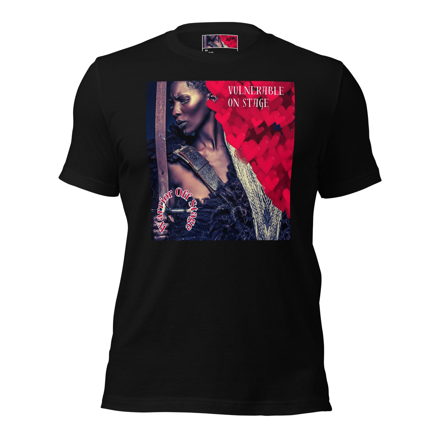 Unisex Artist Vulnerable Warrior T-Shirt - BFA2