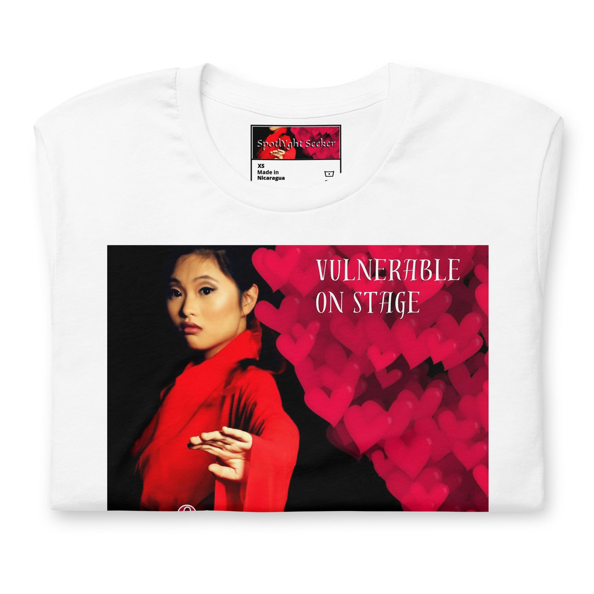 Unleash your artistic essence with the Vulnerable Warrior AFA Tee. Break free from perfectionism, embrace authenticity, and let your true artistry shine through with each wear. White