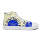 Perpetually Woke Artist Women’s High Top Canvas Shoes