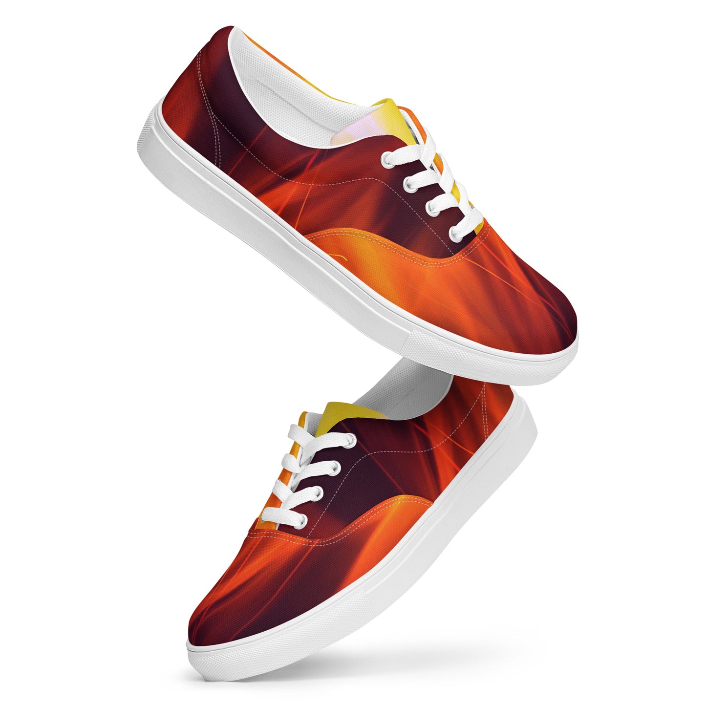 Artist on Fire Women’s Lace-Up Canvas Shoes