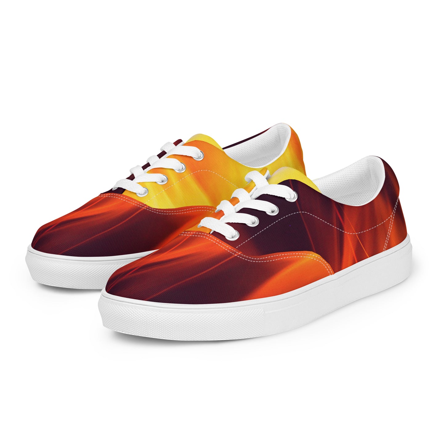 Artist on Fire Women’s Lace-Up Canvas Shoes