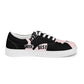 LBS Women’s Lace-Up Canvas Shoes - Pink