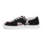 LBS Women’s Lace-Up Canvas Shoes - Pink