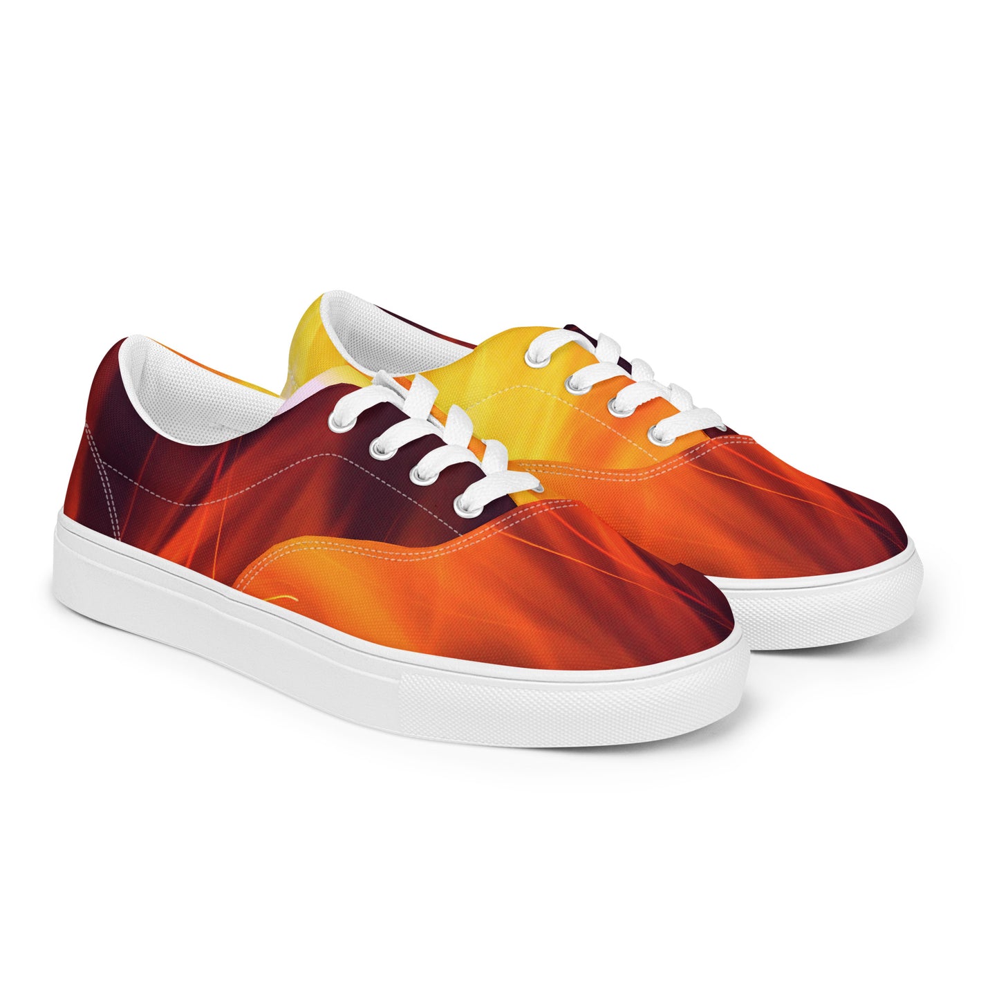 Artist on Fire Women’s Lace-Up Canvas Shoes