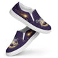 Rebel Artist Women’s Slip-On Canvas Shoes - Deep Purple