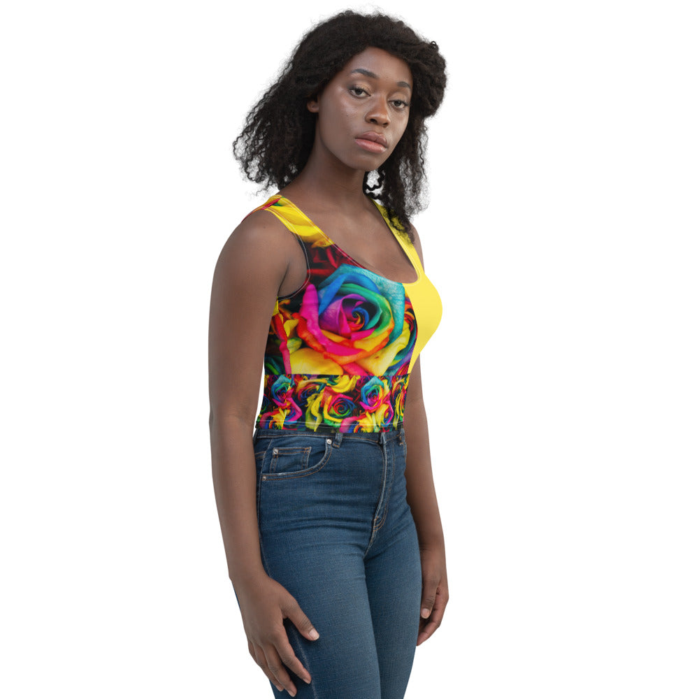 Sunlight & Roses Crop Top