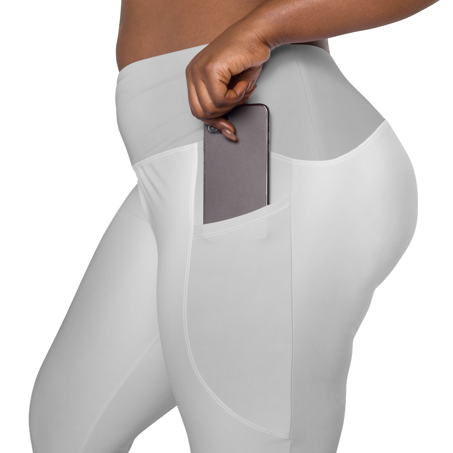 LBS Silver Spotlight Leggings with Pockets - Plus Size