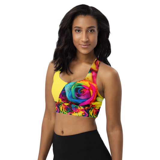 Sunlight & Roses Sports Bra