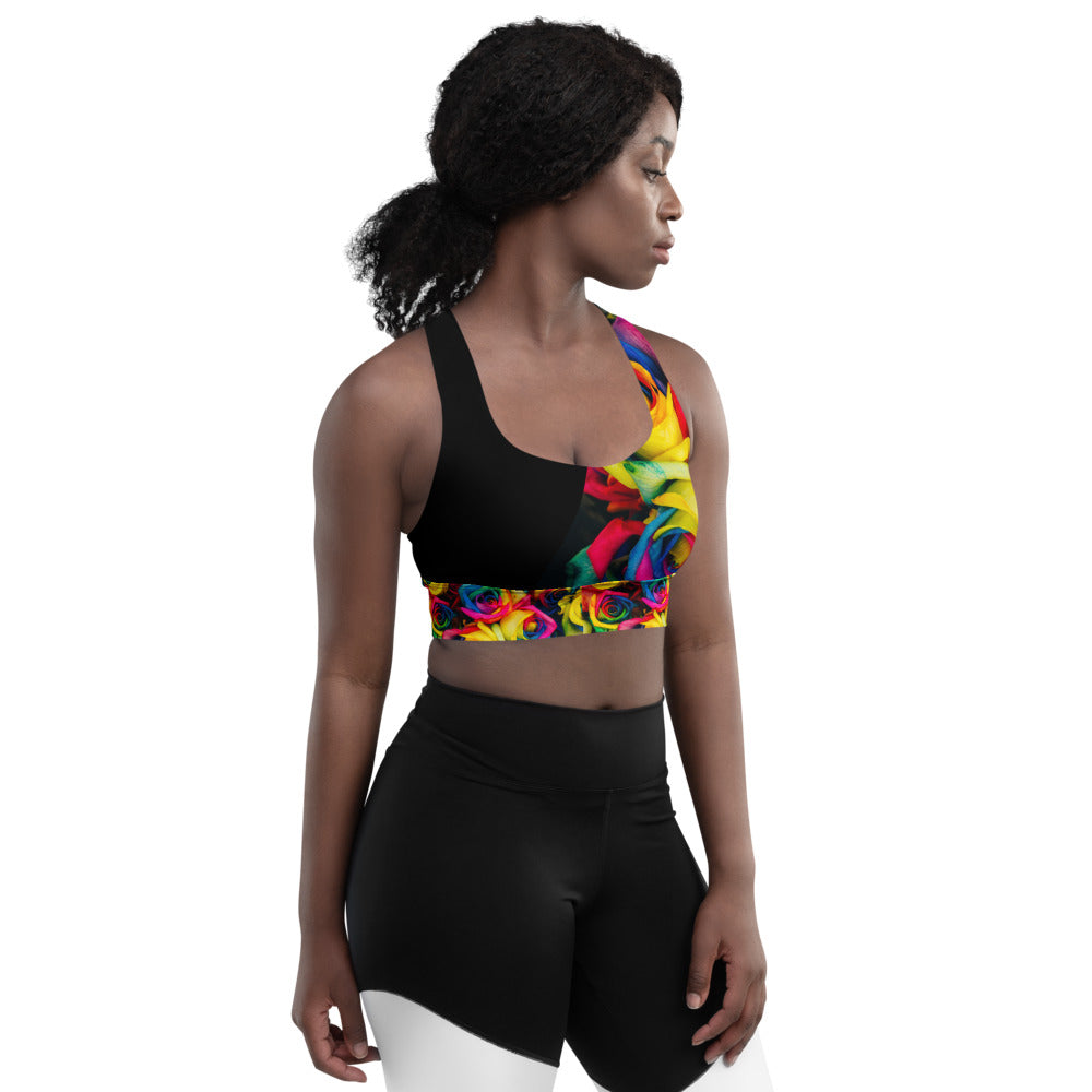 Moonlight & Roses Sports Bra