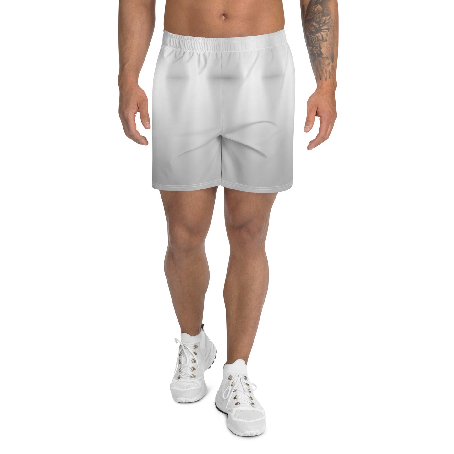 LBS Silver Spotlight Men's Athletic Long Shorts