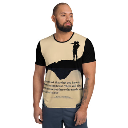 Father's Significant Men's Athletic T-shirt