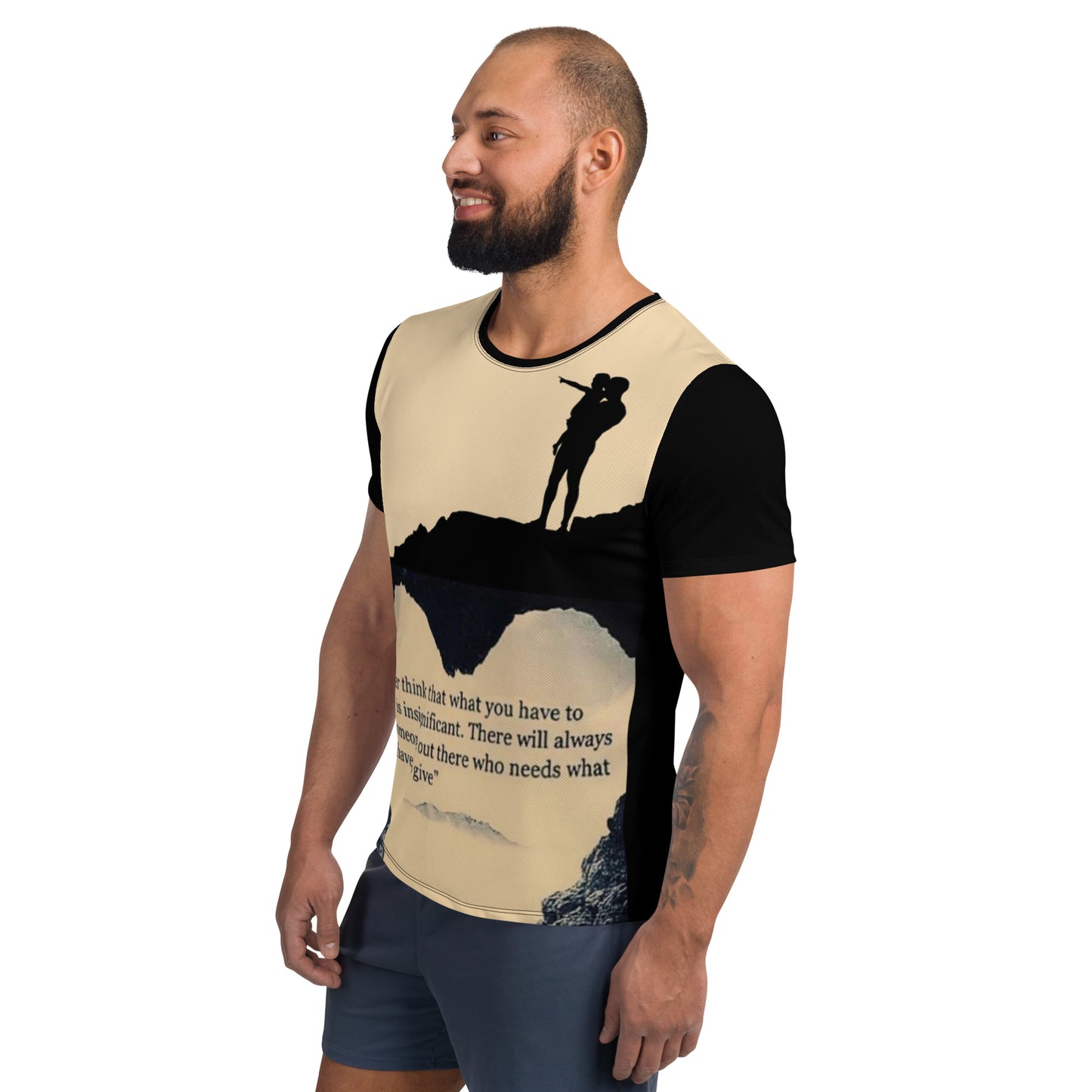 Father's Significant Men's Athletic T-shirt