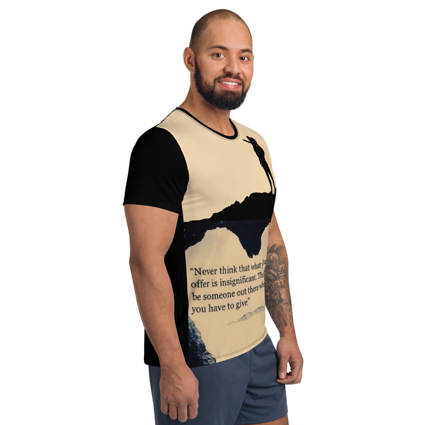 Father's Significant Men's Athletic T-shirt